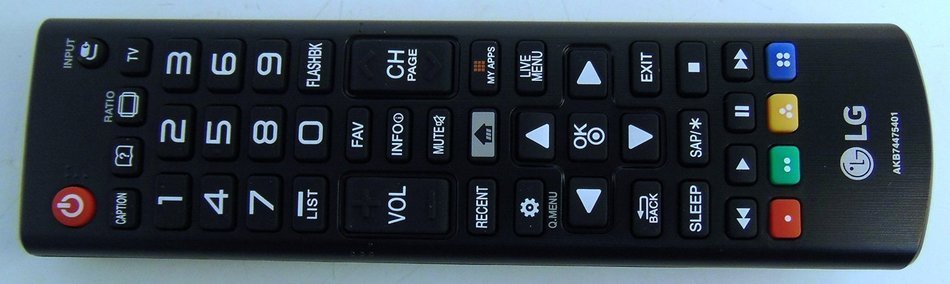 Genuine LG AKB74475401 SMART LED HDTV REMOTE CONTROL(AGF76631042)