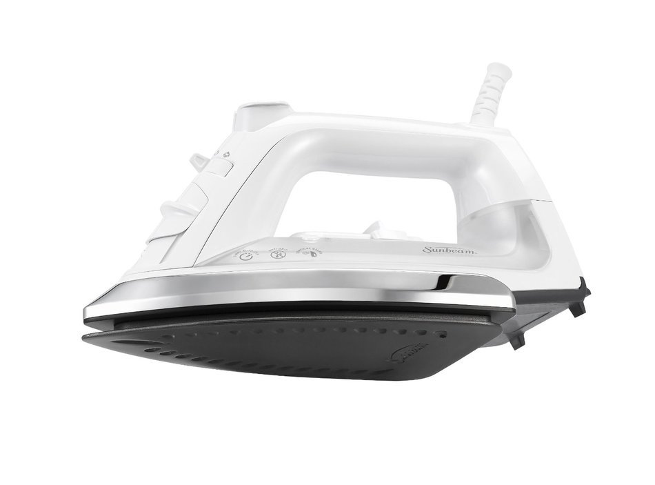 Sunbeam Classic 1200 Watt Mid-size Anti-Drip Non-Stick Soleplate Iron with Shot of Steam/Vertical Shot feature...