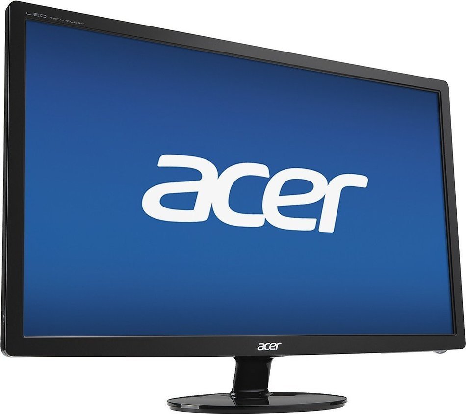 Acer - 27" LED HD Monitor - Black N3