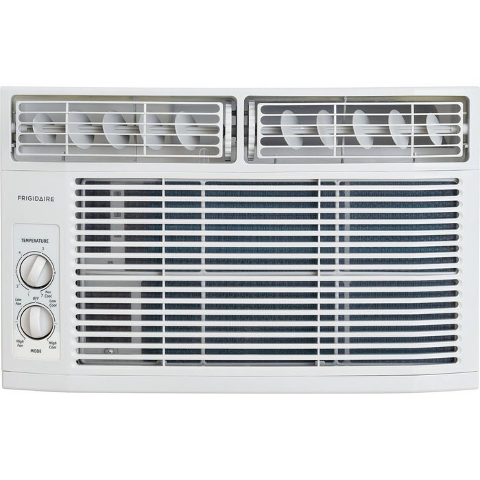 Frigidaire FFRA0611R1 6,000 BTU 115V Window-Mounted Mini-Compact Air Conditioner with Mechanical Controls N4