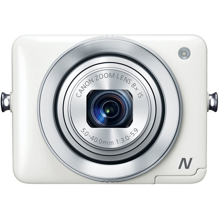 Canon PowerShot N 12.1 MP CMOS Digital Camera with 8x Optical Zoom and 28mm Wide-Angle Lens (Black) N2