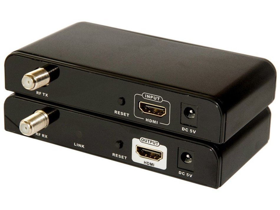 E-SDS 1080P HDMI Extender over Coaxial Cable,HDMI Signal to HD Digital TV Signal Based on DVB-T CATV Up to 328... N2