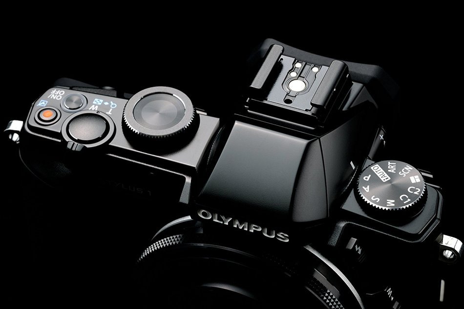 Olympus Stylus 1 12MP Digital Camera (Black) - International Version (No Warranty) N13