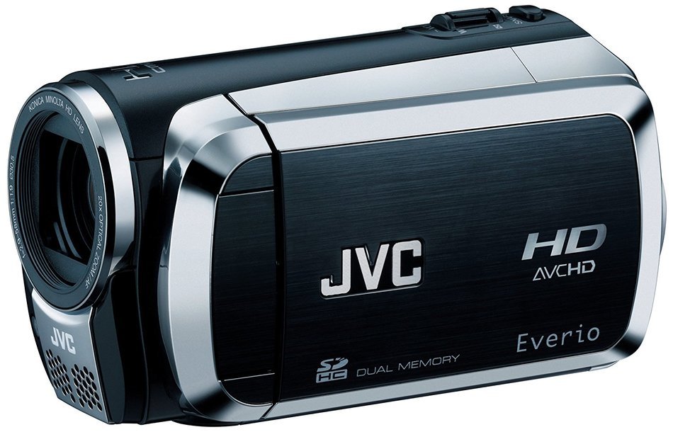 JVC Everio GZ-HM200 Dual SD High-Def Camcorder (Blue) (Discontinued by Manufacturer) N2