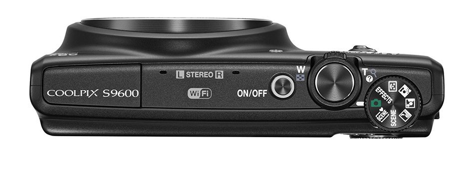 Nikon COOLPIX S9600 16MP WiFi Camera w/ 22x Optical Zoom (Black) (Discontinued by Manufacturer) N5