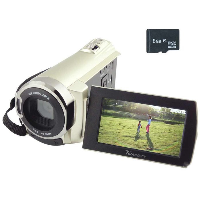 Toughsty&trade; 8GB 1080P HD Camcorder Wifi Digital Video DV Camera IR Night Vision 3" Touch Screen N5