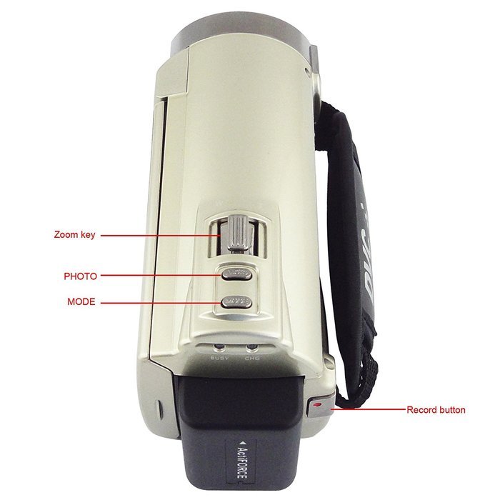 Toughsty&trade; 8GB 1080P HD Camcorder Wifi Digital Video DV Camera IR Night Vision 3" Touch Screen N6