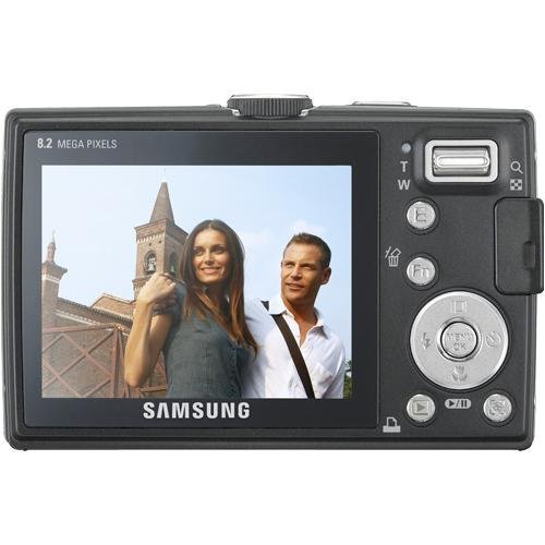 Samsung L100 8.1MP Digital Camera with 3x Optical Zoom (Black)