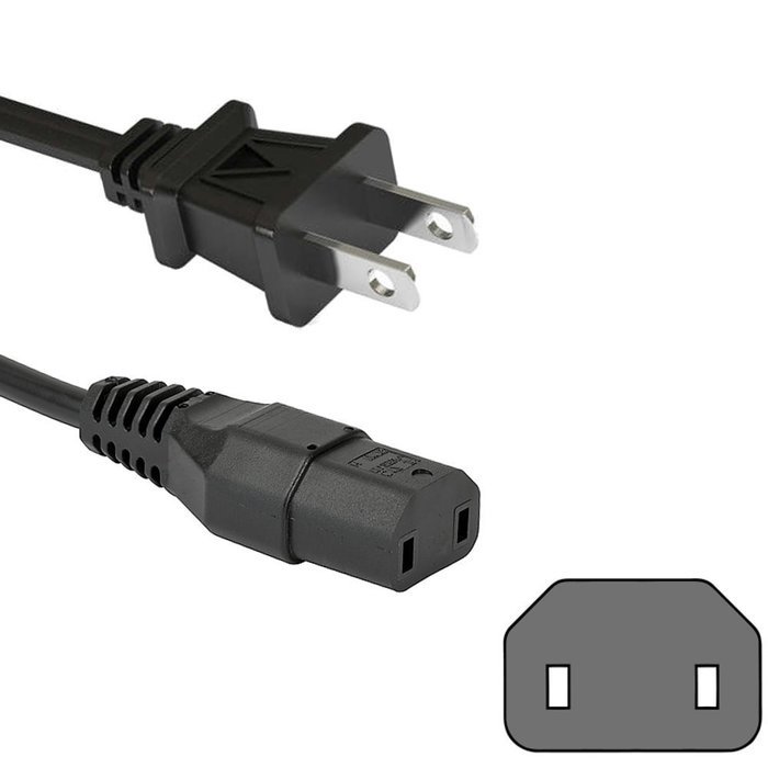 HQRP 10ft AC Power Cord for Definitive Technology ProSub 600 800 1000 Subwoofer Mains Cable + HQRP Coaster