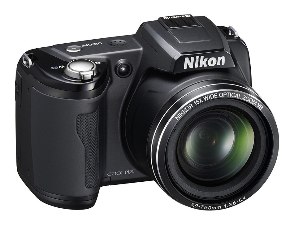 Nikon Coolpix L110 12.1MP Digital Camera with 15x Optical Vibration Reduction (VR) Zoom and 3.0-Inch LCD (Black) N3