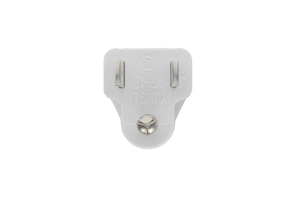 SF Cable, 6 ft 18 AWG Universal Power Cord (IEC320 C13 to NEMA 5-15P) White Color N2