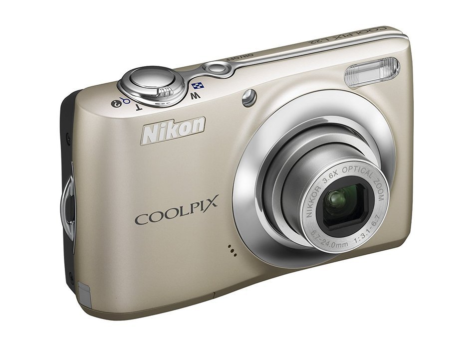 Nikon Coolpix L22 12.0MP Digital Camera with 3.6x Optical Zoom and 3.0-Inch LCD (Red-primary) N24