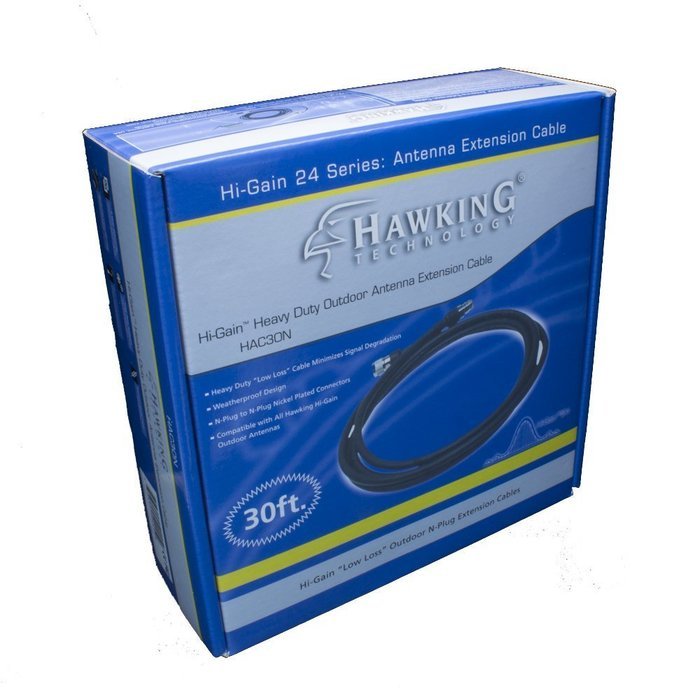 Hawking Outdoor Antenna Cable 30 ft - HAC30N