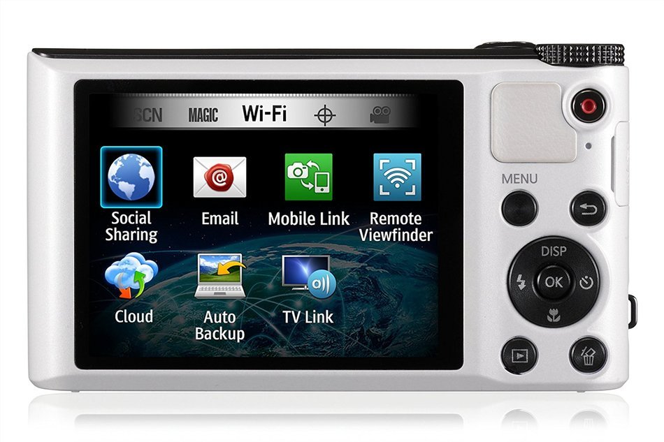 Samsung WB150F 14.2-megapixel Digital Camera - White