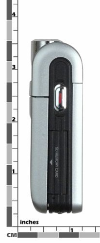 Panasonic SVAV10 MPEG4 e-Wear Digital Camcorder w/ Still Mode/MP3/Voice Recording & 64MB SC Card (Silver) (Discontinued... N4