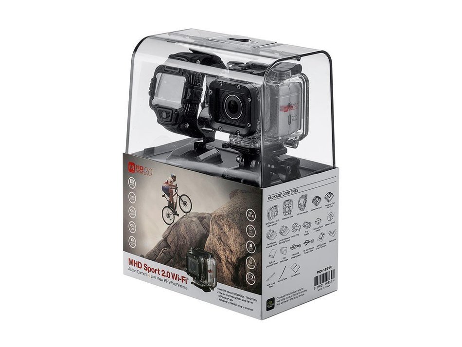 Monoprice MHD Sport 2.0 Wi-Fi Action Camera,112571 N6