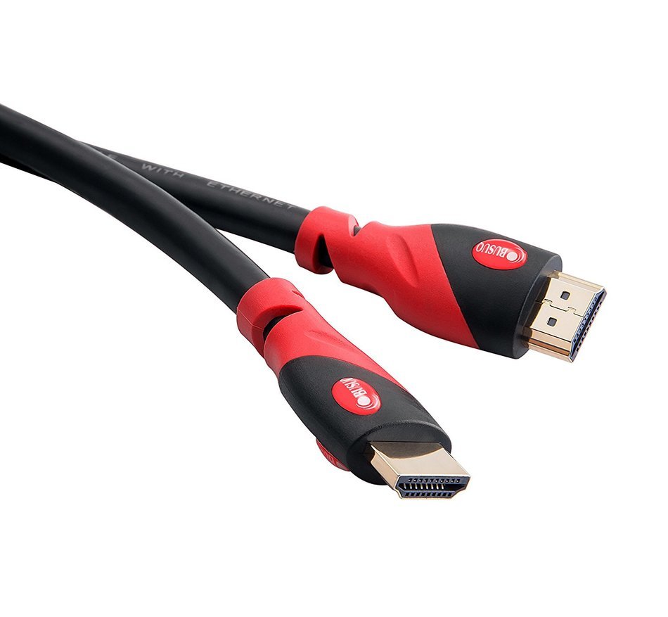 BUSUQ 4K*2K 26AWG HDMI Cable Supports Ethernet,2.0v 1.4v 1.3v 3840p 2160p 1080p 3D and Audio Return (30 Feet/9.15Meter... N7