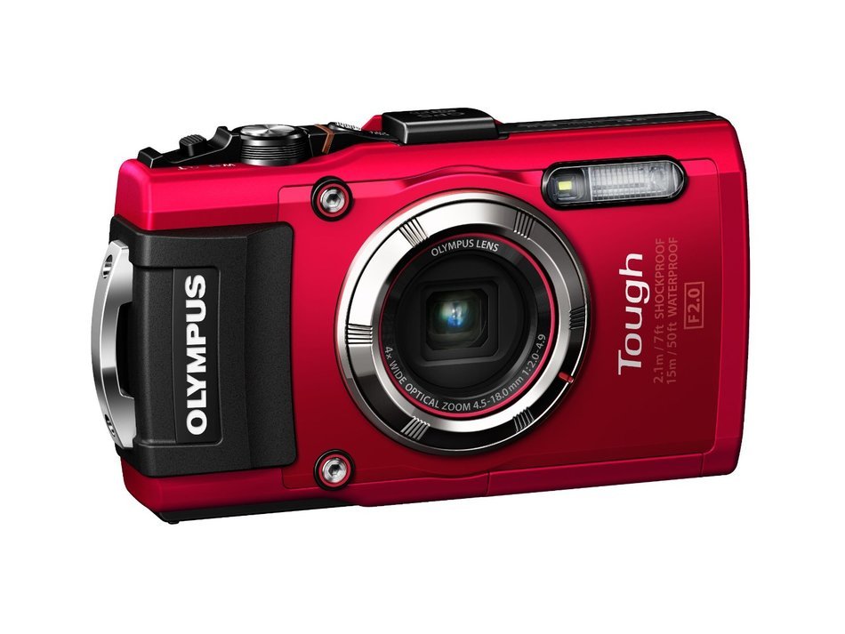 Olympus TG-3 Waterproof 16 MP Digital Camera (Black) (Discontinued by Manufacturer) N5