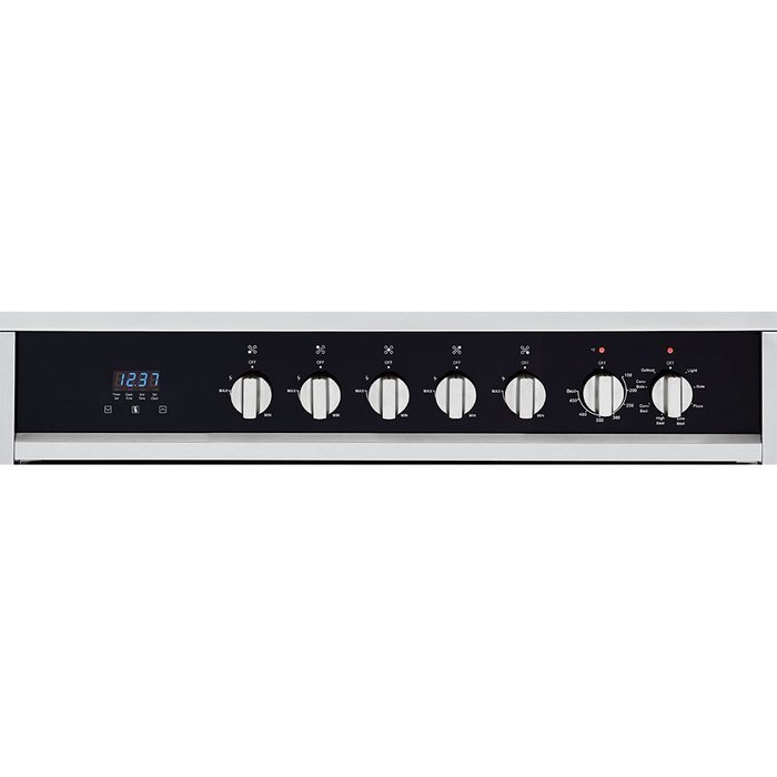 Haier HCR6250ADS 36" Dual Fuel 3.8 Cu. Ft. Capacity Freestanding Range in Stainless Steel N6