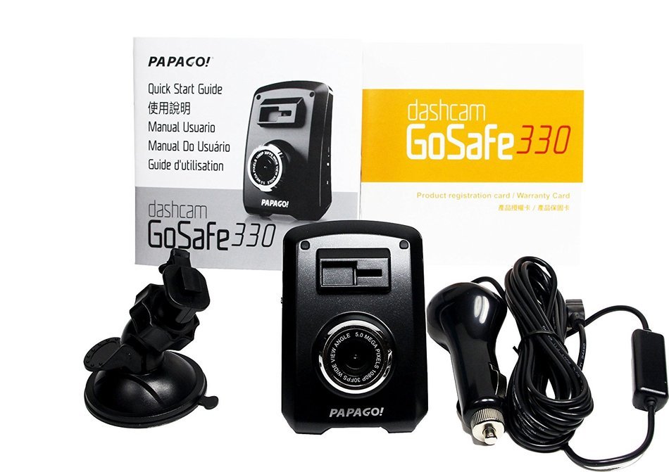 PAPAGO GS272-US GoSafe 272 Ultra Slim Full HD 1080P Dashcam - Replacement for GoSafe 330 (Black) N3