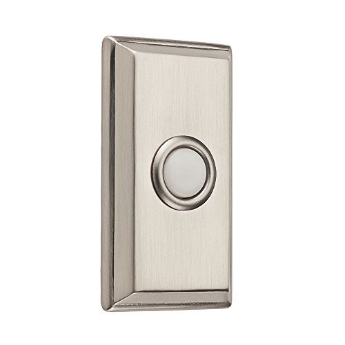 Baldwin 9BR7015-002 Rectangular Bell Button by Baldwin