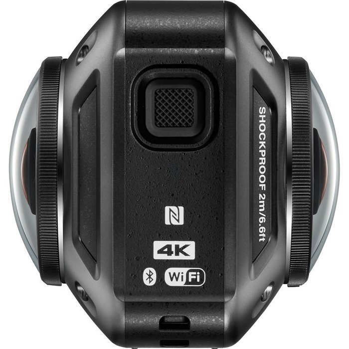 Nikon KeyMission 360 4K Ultra HD Action Camera with Built-In Wi-Fi + Outdoor Action Kit + 64GB Memory Card & Micro... N6