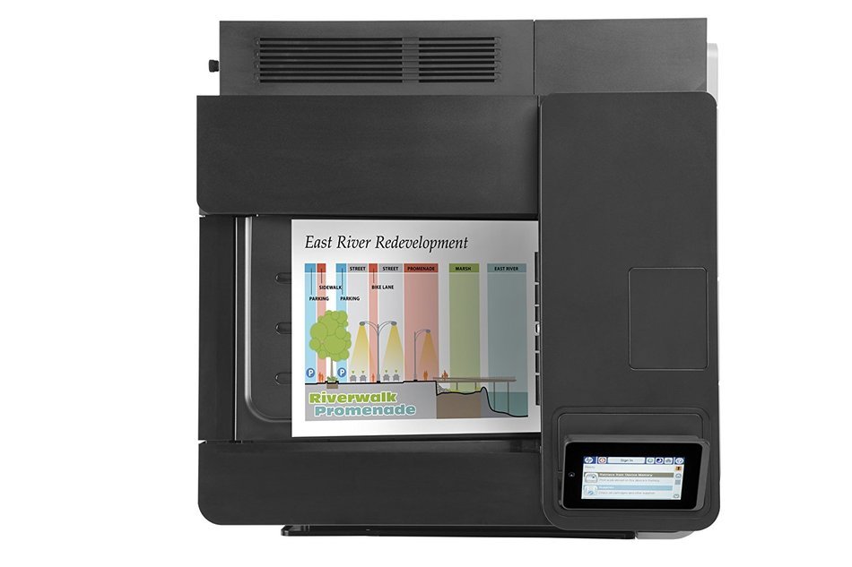 HP Color LaserJet Enterprise M651dn Printer, (CZ256A)