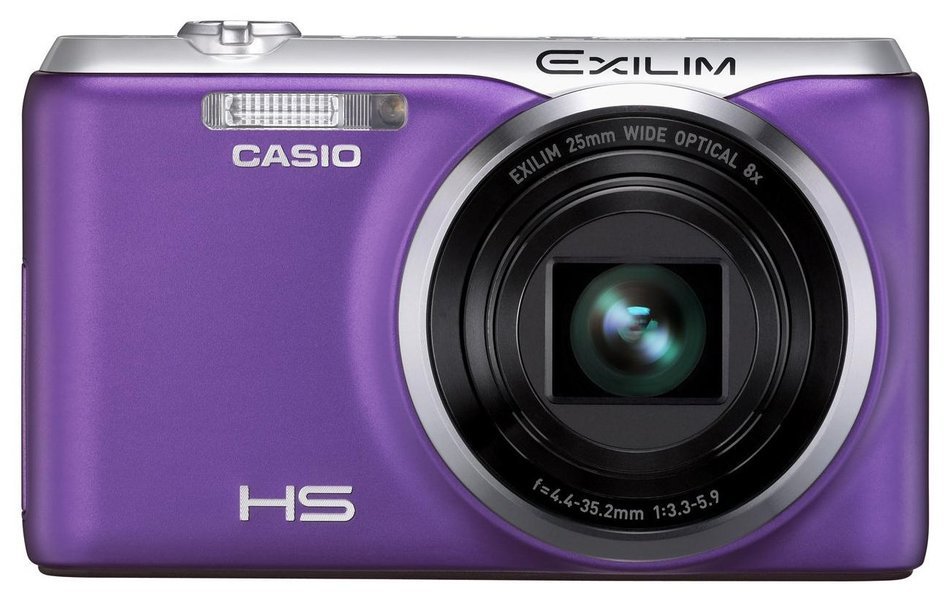 Casio High Speed Exilim Ex-zr20pe Digital Camera Purple