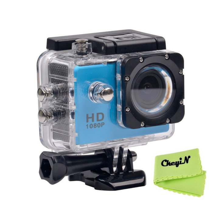 Ckeyin &reg; Sports Edition Video Action Camera Outdoor Cam 1080p Full HD with 2.0 Inch with Waterproof Housing and... N5