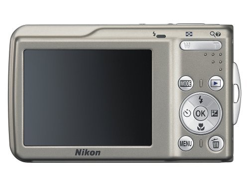Nikon Coolpix S210 8.0MP Digital Camera with 3x Optical Zoom (Graphite Black) (OLD MODEL) N2