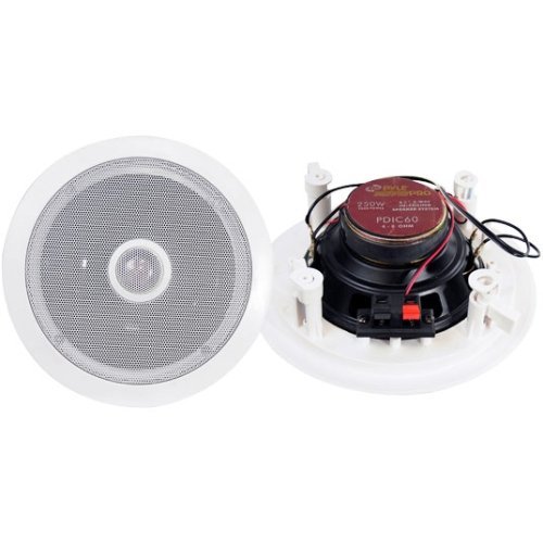 Pyle PD-IC60 6.5IN CEILING COAXIAL SPEAKER PAIR