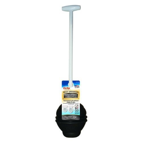 Korky 99-4A Max Performance Plunger, Small, Black by Korky