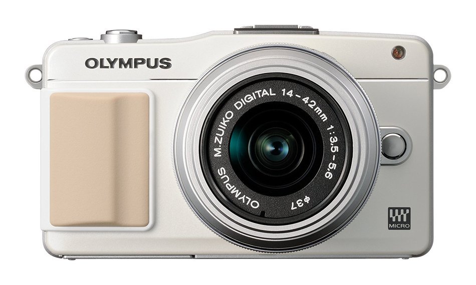 Olympus PEN Mini E-pm2 Lkit Wht - International Version (No Warranty)