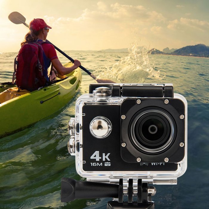 MARVUE MA30 4K WIFI Sports Action Camera FULL HD 1080P 60fps 16MP Waterproof Digital Video Recorder (WHITE) N11
