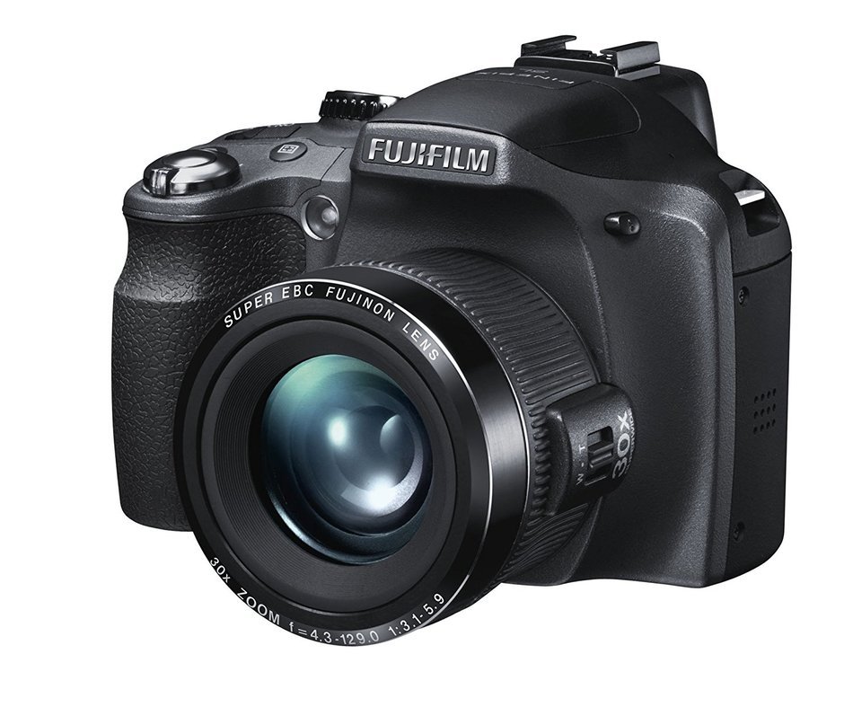 FUJIFILM Digital Camera FinePix SL300 (Black) 14MP Wide angle24mm 30x Optical Zoom F FX-SL300B