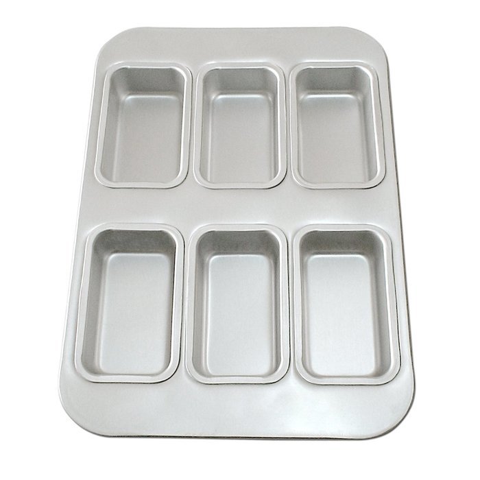 Fat Daddio's Linked Loaf Pan Frame, 4-7/8-Inch by 2- 3/4-Inch by 2-Inch