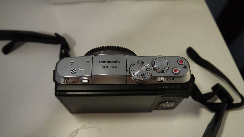 Panasonic Lumix DMC-GF6 Mirrorless Micro Four Thirds Digital Camera Body Only (Black)