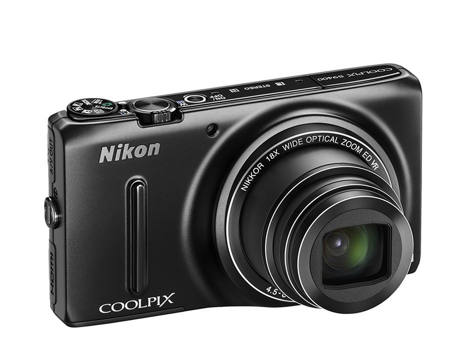 Number 18,110,000 pixels matte black S9400BK Nikon COOLPIX S9400 digital camera 18x optical zoom effective pixels... N2