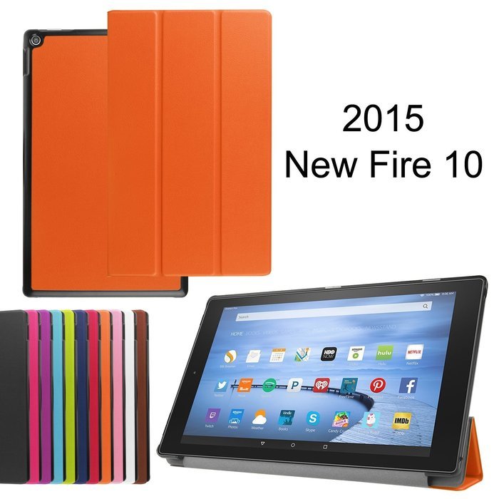 Fire HD 10 Case , Asstar Ultra Slim Lightweight [Kickstand] Cover with Auto Wake / Sleep for... N18
