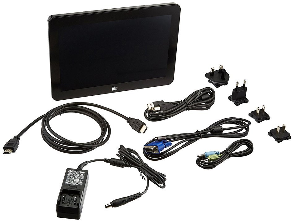 Elo E045337 M-Series 1002L 10.1'' LED-Backlit LCD Monitor, Black (Stand Sold Separate) N2