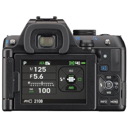 Pentax K-S2 SLR lens kit w/18-135mm WR 20 MP Weatherized Wi-Fi/NFC Enabled SLR Camera, Black