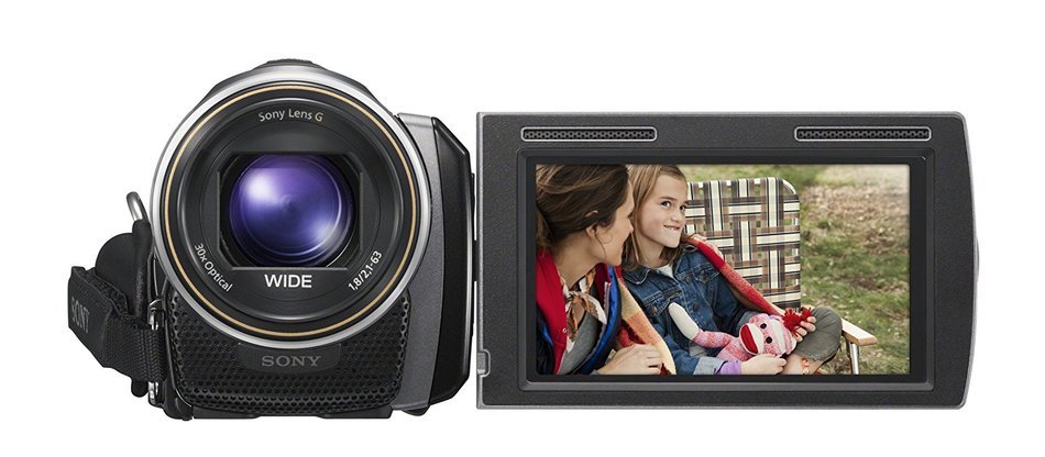 Sony HDR-CX260V High Definition Handycam 8.9 MP Camcorder with 30x Optical Zoom and 16 GB Embedded Memory (Black... N25