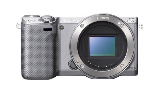 Sony NEX-5T NEX-5TS NEX5TK/S Compact Interchangeable Lens Digital Camera Body Only (Silver)