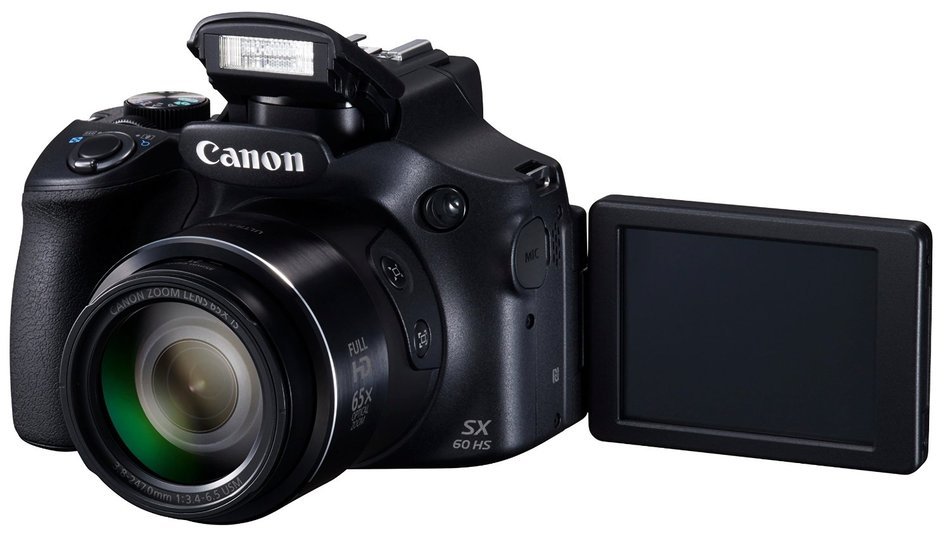 Canon PowerShot SX60 HS Digital Camera - Wi-Fi Enabled - International Version (No Warranty) N4