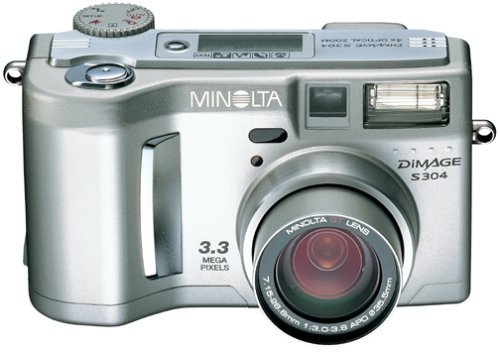 Minolta Dimage S304 3MP Digital Camera w/ 4x Optical Zoom