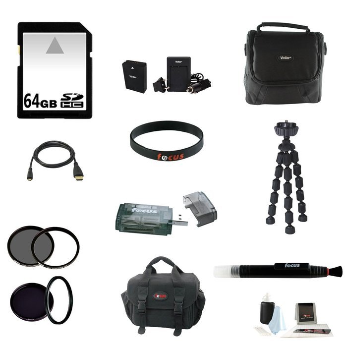 Olympus OM-D E-M5 Mark II Camera Body Black, Olympus FL-LM3 Flash with 14-42 and 40-150 2.8 Lens Kit