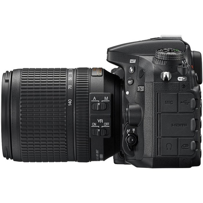 Nikon D7200 DX-format DSLR Body (Black) N9