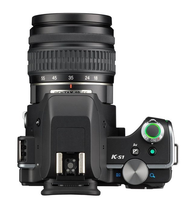 Pentax digital SLR camera (black) lens kit regular color K-S1 N2