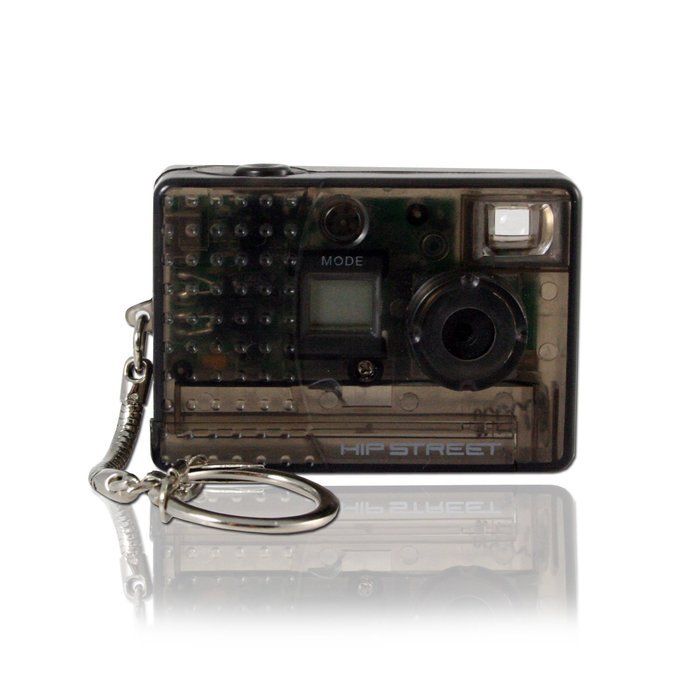 Hip Street CM-HS-KCCAM32 Keychain Digital Camera (Blue)
