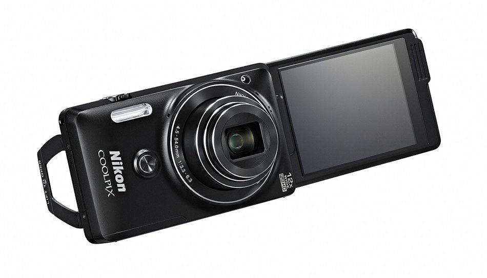 Nikon COOLPIX S6900 16MP Digital Camera with 12x Zoom, Rich Black (International Version, No Warranty) N2